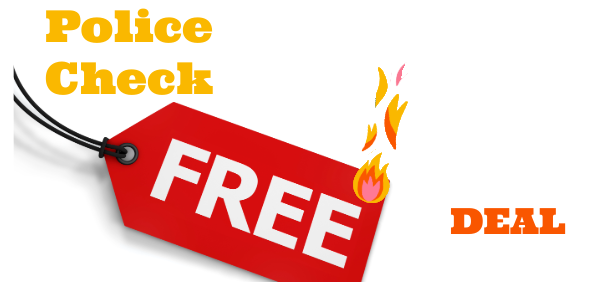 Free Police Check Deal