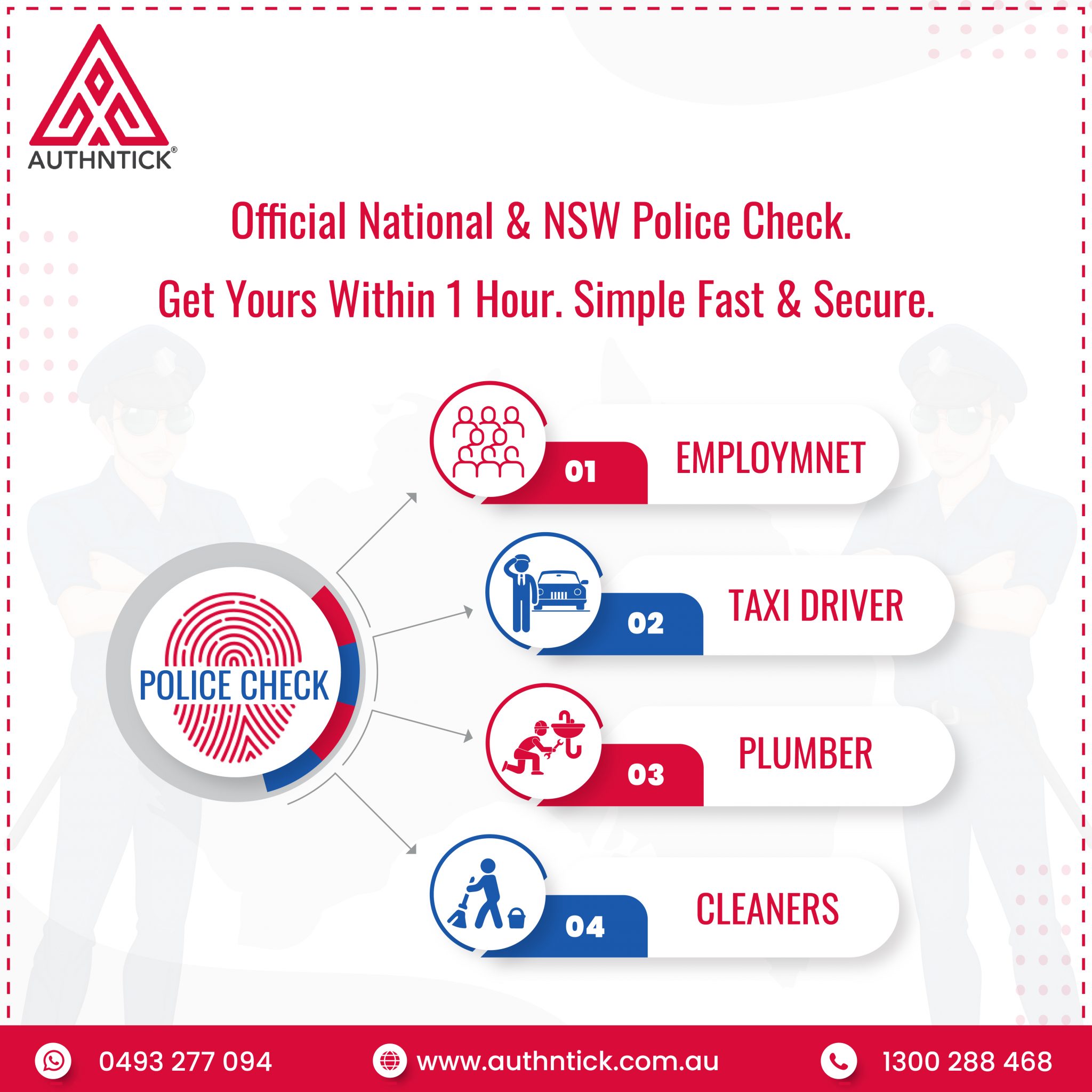How To Get Criminal History Check National Police Check 8930
