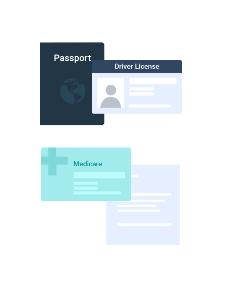 Submit four identity document 